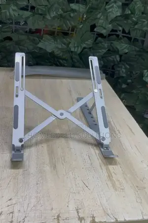 Metallic Aluminium Laptop Stand (Up to 15 Inches)