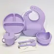 6pcs Silicone Kids Feeding Kit - 3