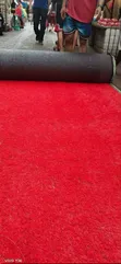 25mm Artificial Red Carpet - 2