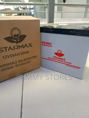 Starmax High Capacity Battery 12V 50Ah