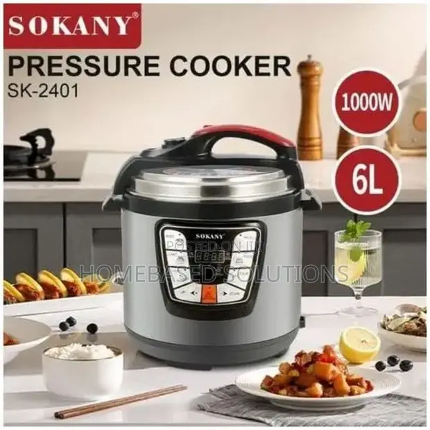 6L Sokany Electric Pressure Cooker - 1