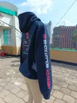 Navy Blue Hoody - 2