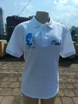 White Cotton Polo Shirt - 1