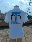 White Cotton Polo Shirt - 3