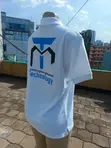 White Cotton Polo Shirt - 4