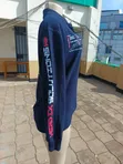 Merdix Long Sleeve Polo Shirt - Navy Blue - 3