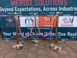 Gold Stanchions / Queue Stands (Pair) - 1