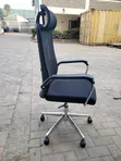 High Back Executive Mesh Office Chair with Headrest - 3