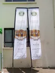 3.5m Telescopic Flag Stand with Branding - 4