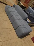 3-Seater Dark Grey Sofa - 2