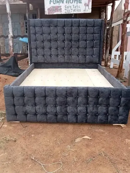 Ideal 5x6 Dark Grey Bed Frame - 1