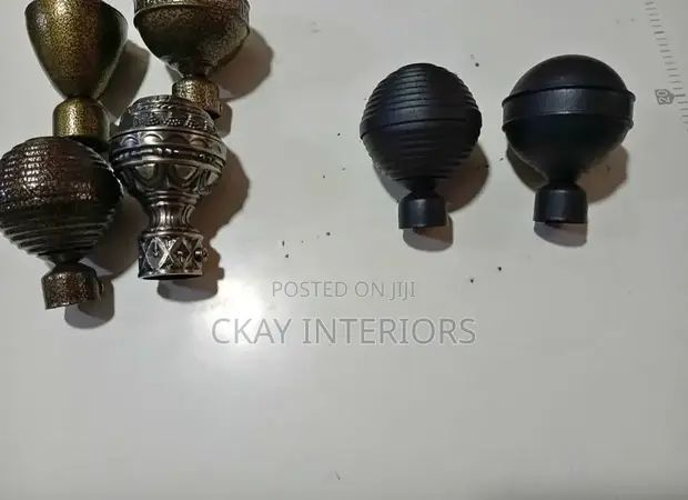 Powder-Coated Curtain Rods - Jua Kali - 1