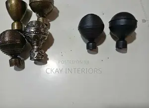 Powder-Coated Curtain Rods - Jua Kali