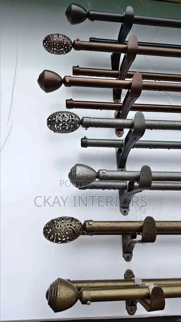 Quality Powder-Coated Curtain Rods - Nairobi - 1