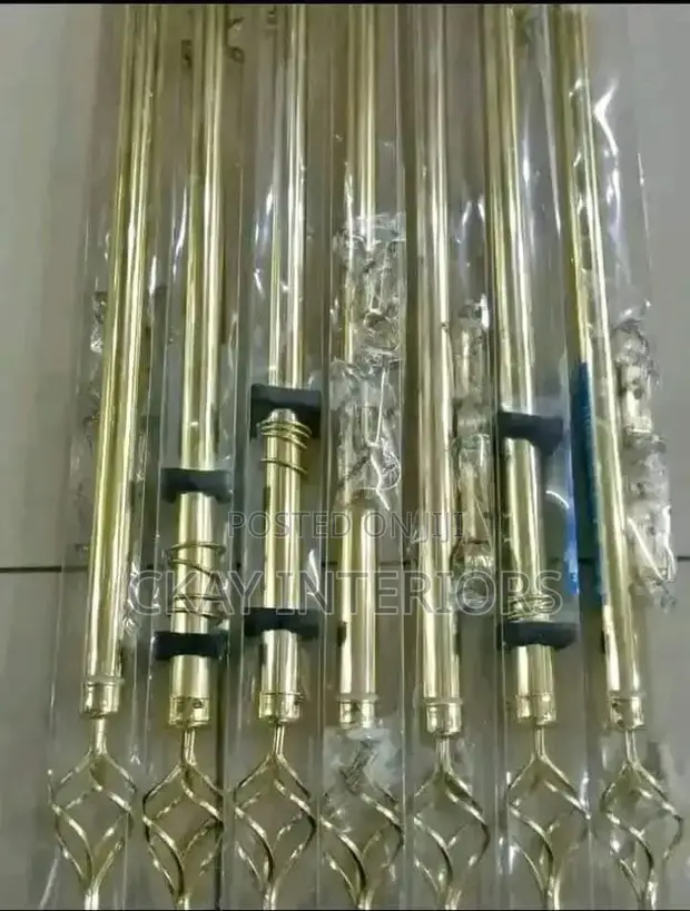 Adjustable Curtain Rods - Brand New - 1