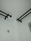 Stylish Powder-Coated Curtain Rods - 2