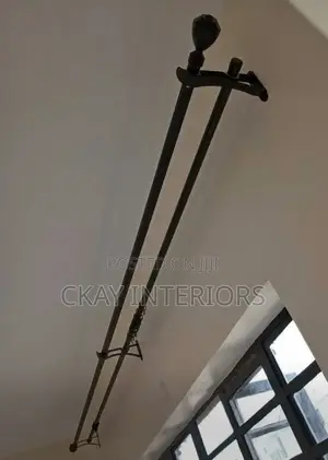 Fimbo za Pazia Zilizopakwa Poda - Jua Kali