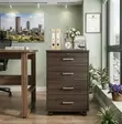 DIY Under-Desk Office Cabinet - 4 Drawers - 1