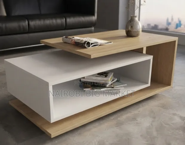 Floating Laminated Coffee Table - 1