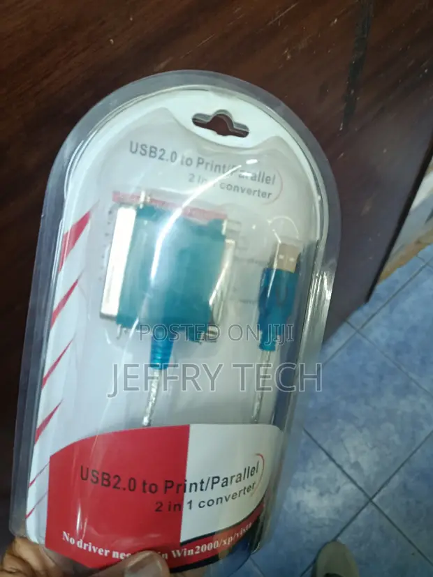 USB to LPT Parallel Printer Converter Cable 1.8m - 1