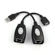 USB to RJ45 Extension Adapter - 150FT High-Speed USB Over Ethernet - 1