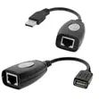 USB to RJ45 Extension Adapter - 150FT High-Speed USB Over Ethernet - 3