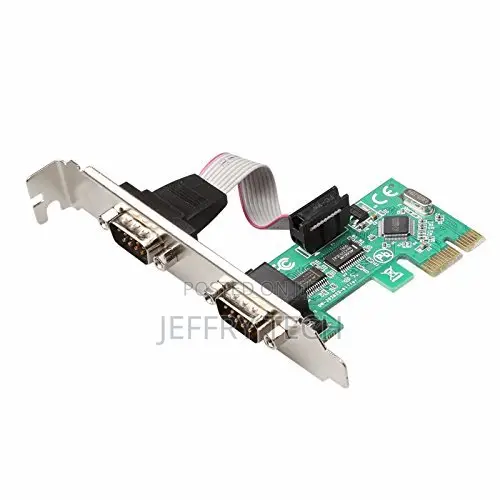 2-Port PCI Express RS232 Serial Controller Card - 1