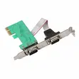 2-Port PCI Express RS232 Serial Controller Card - 3