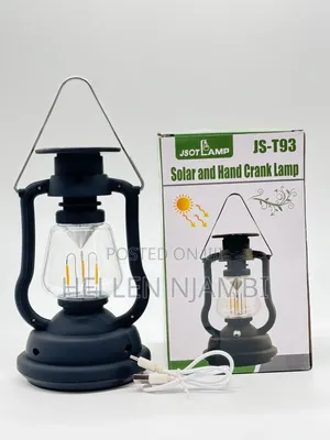 Jsot JS-T93 Mwanga wa Solar na Hand Crank
