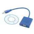 15-Pin VGA Female Converter Adapter - DB15 Connector - 1