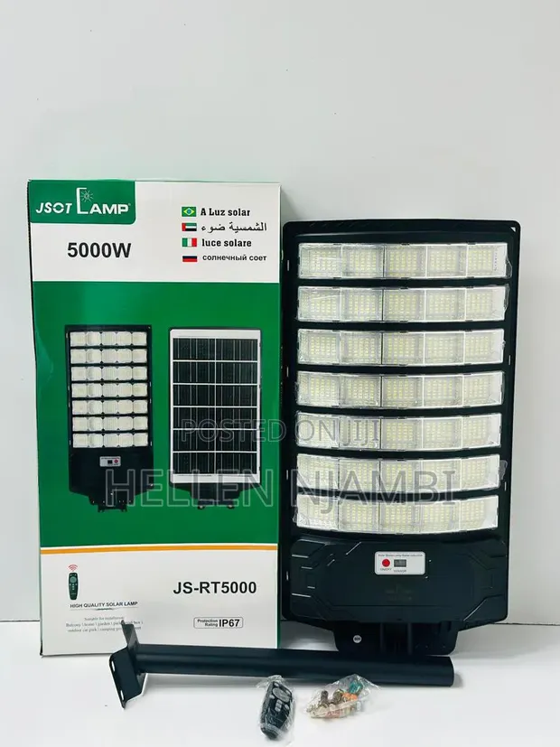 Jsot RT-5000W Outdoor Solar Streetlight - 1