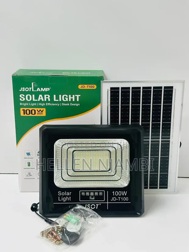 Jsot JD-T100 Outdoor Solar Floodlight 100W - 1
