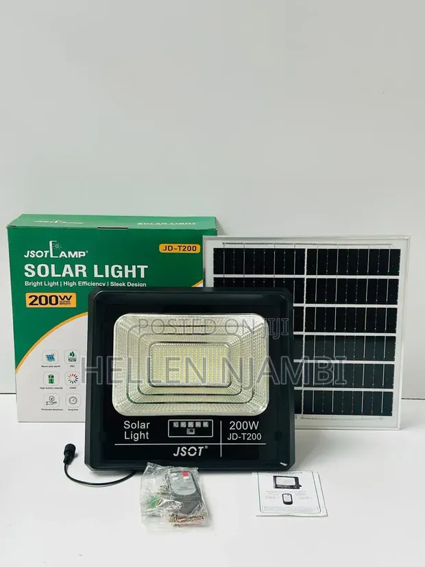 Jsot JD-T200 Outdoor Solar Floodlight - 1