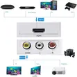 VGA to HDMI Converter Adapter (White) | 1080p - 4