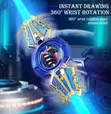 Optical Spin Extendable Double Blade Toy Sword with Light & Sound - 4