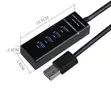 PremiumAV 4-Port USB 3.0 Hub (Black) - 4