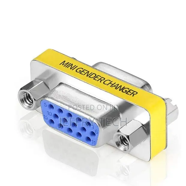 VGA Female to Female Gender Changer Adapter - 1