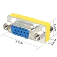 VGA Female to Female Gender Changer Adapter - 3