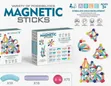 96-Piece Magnetic Building Blocks Sticks Set - STEM Toy - 1
