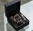 Hannah Martin Romania Women's Quartz Watch & Bracelet Gift Set - 1
