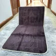 Foldable Padded Prayer Mat with Backrest Support - 1