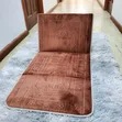 Foldable Padded Prayer Mat with Backrest Support - 2