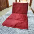 Foldable Padded Prayer Mat with Backrest Support - 5