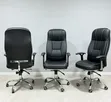 Boss High Back Leather Reclining Chair - Brand New - 1