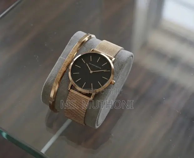 Hannah Martin Ladies Watch & Bracelet Set - 1