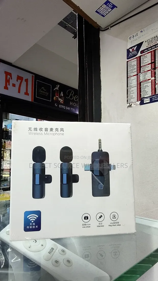 Wireless Lapel Microphone for TikTok, YouTube - 1