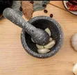 Multifunctional Granite Mortar & Pestle - 3