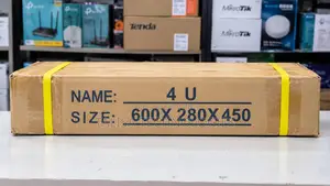 Kabati la Mitandao 4U 600x450mm la Kuweka Ukutani