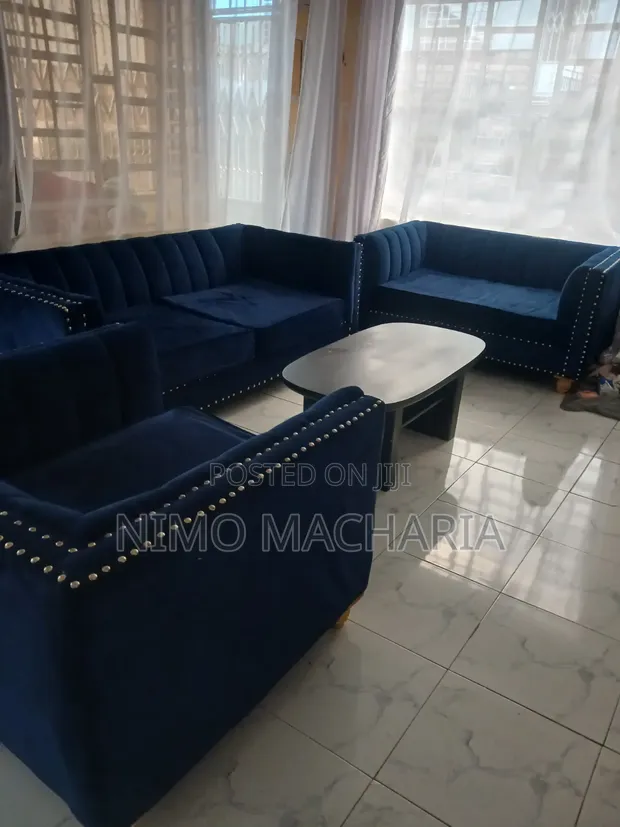 6 Seater Spring Sofa Set - 1