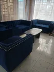 6 Seater Spring Sofa Set - 1